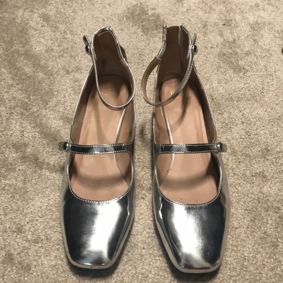 silver mary jane shoes uk